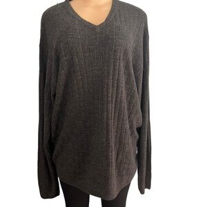 Geoffrey Beene Dark Grey Sweater